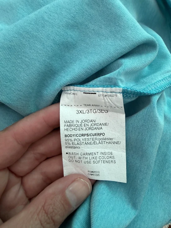 Under Armour Polo Shirt Mens 3XL Playoff HeatGear Blue Short Sleeve Golf - Picture 4 of 4